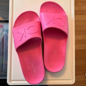 Calvin Klien Platform Sandal Size 8